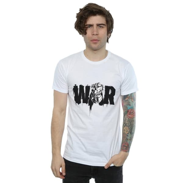 Marvel Mens Avengers Infinity War Fist T-Shirt
