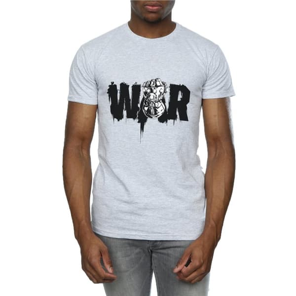 Marvel Mens Avengers Infinity War Fist T-Shirt