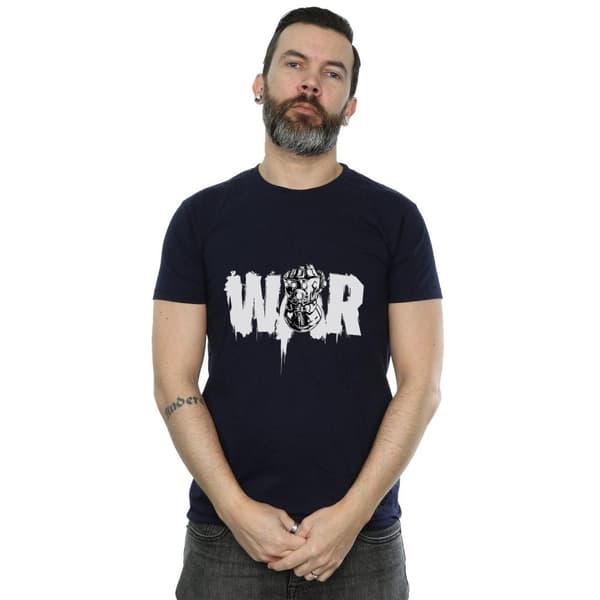 Marvel Mens Avengers Infinity War Fist T-Shirt