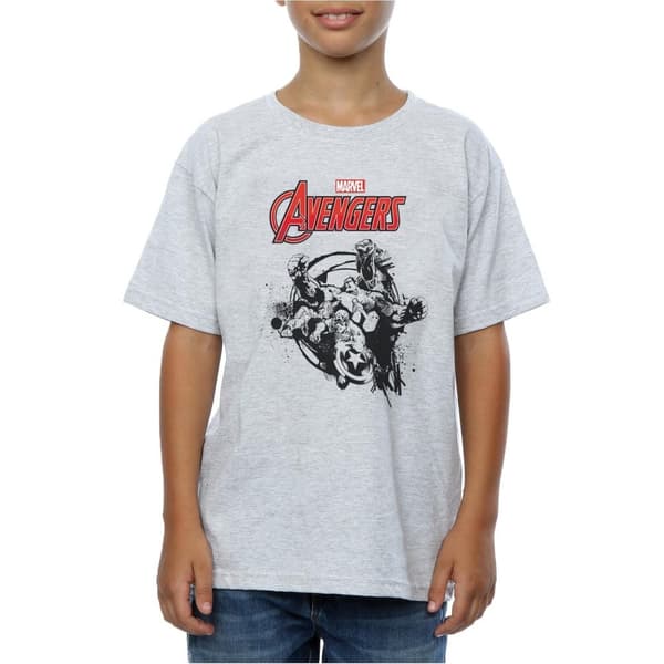 Marvel Pojkar Avengers Team Burst T-shirt