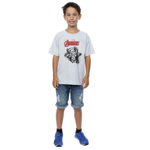 Marvel Pojkar Avengers Team Burst T-shirt