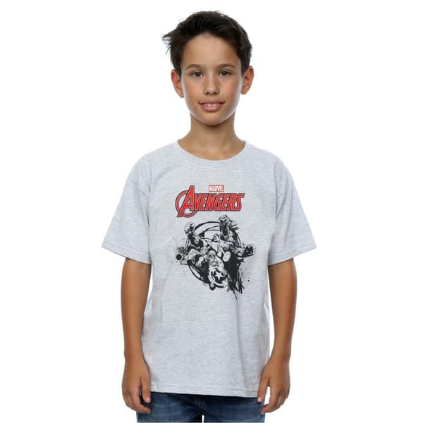Marvel Pojkar Avengers Team Burst T-shirt