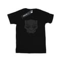 Miniatyrbillede 1 af 5: Marvel Boys Black Panther Black On Black T-Shirt