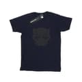 Miniatyrbillede 1 af 5: Marvel Boys Black Panther Black On Black T-Shirt