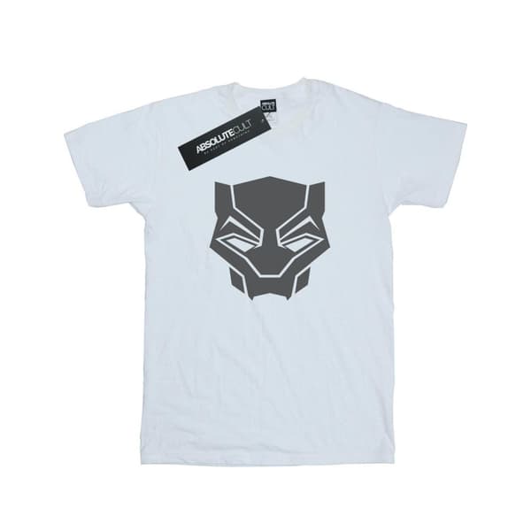 Marvel Boys Black Panther Black On Black T-Shirt