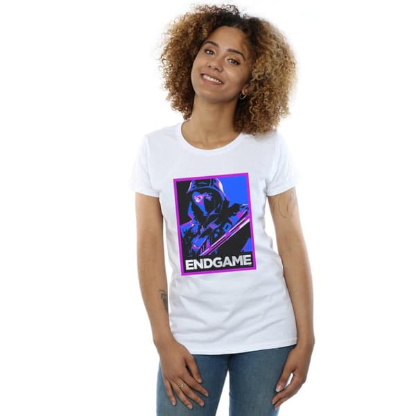 Marvel Womens/Ladies Avengers Endgame Ronin Poster Cotton T-Shirt