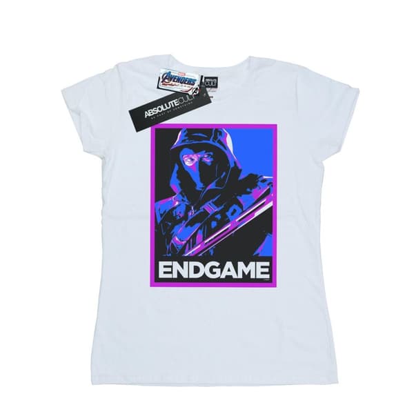 Marvel Womens/Ladies Avengers Endgame Ronin Poster Cotton T-Shirt