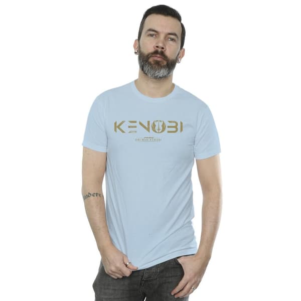 Star Wars T-shirt med Obi-Wan Kenobi-logga för herrar