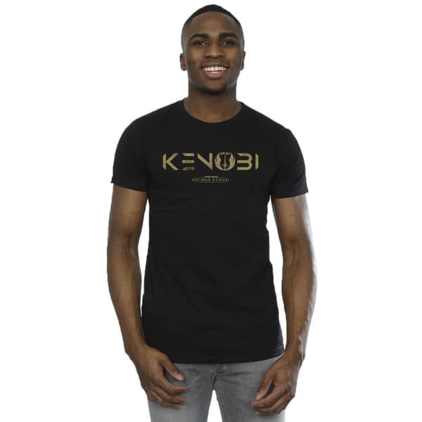 Star Wars T-shirt med Obi-Wan Kenobi-logga för herrar