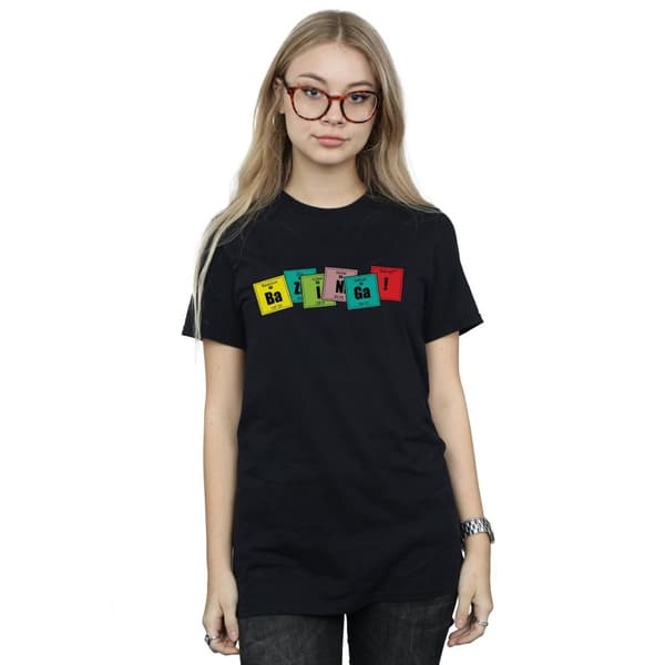 The Big Bang Theory Dam/Tjej Bazinga Elements Bomull Boyfriend T-shirt