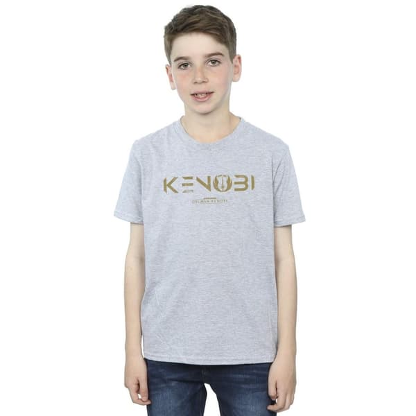 Star Wars Boys Obi-Wan Kenobi Logo T-Shirt