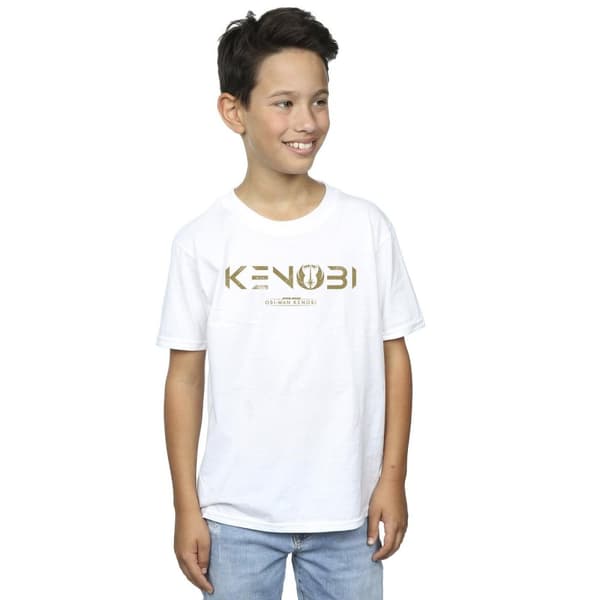 Star Wars Boys Obi-Wan Kenobi Logo T-Shirt
