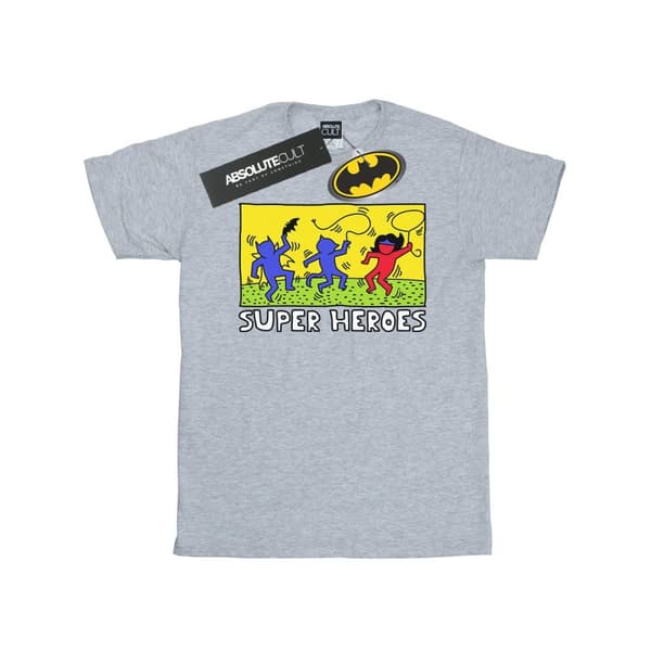 DC Comics Womens/Ladies Batman Pop Art Cotton Boyfriend T-Shirt