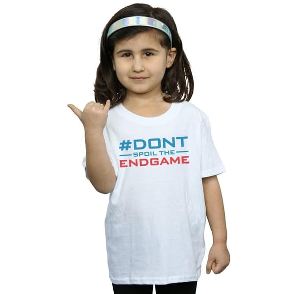 Marvel Girls Avengers Endgame Don´t Spoil The Endgame Cotton T-Shirt