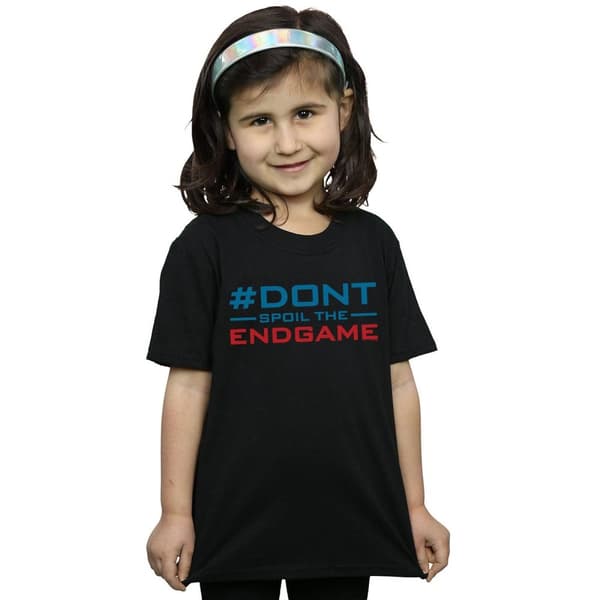 Marvel Girls Avengers Endgame Don´t Spoil The Endgame Cotton T-Shirt