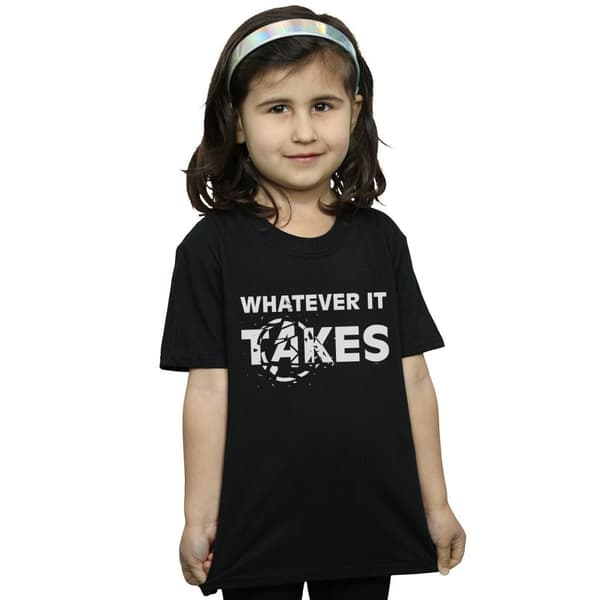 Marvel T-shirt i bomull för flickor - Avengers Endgame Whatever It Takes