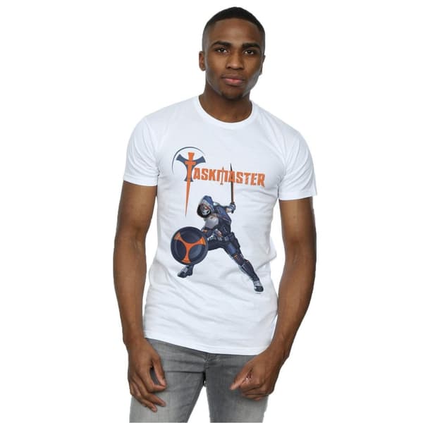 Marvel Mens Black Widow Movie Taskmaster Pose T-Shirt