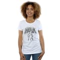 Miniatyrbild 2 av 5: Marvel Dam/Hulk Punch Logo - T-shirt i bomull för damer