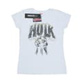 Miniatyrbild 1 av 5: Marvel Dam/Hulk Punch Logo - T-shirt i bomull för damer