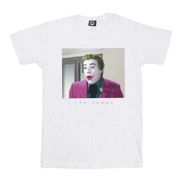 DC Comics Girls Batman TV Series Joker Photograph Cotton T-Shirt