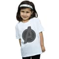 Miniatyrbillede 2 af 3: Marvel Girls Avengers Endgame Iconic Logo Cotton T-Shirt