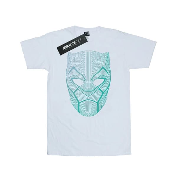 Marvel Mens Black Panther Tribal Mask T-Shirt
