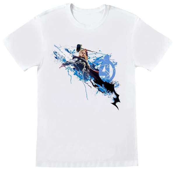 Marvel Girls Avengers Thor Splash Cotton T-Shirt