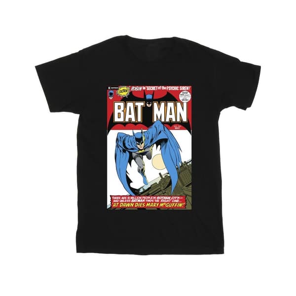 DC Comics Girls Running Batman Cover Cotton T-Shirt