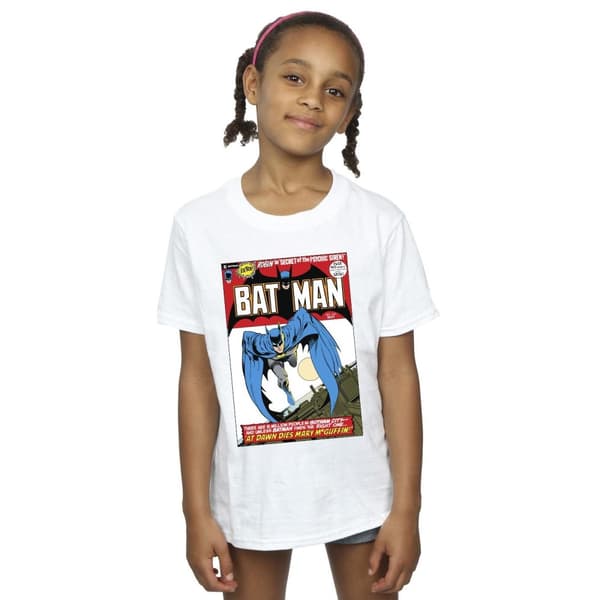 DC Comics Girls Running Batman Cover Cotton T-Shirt