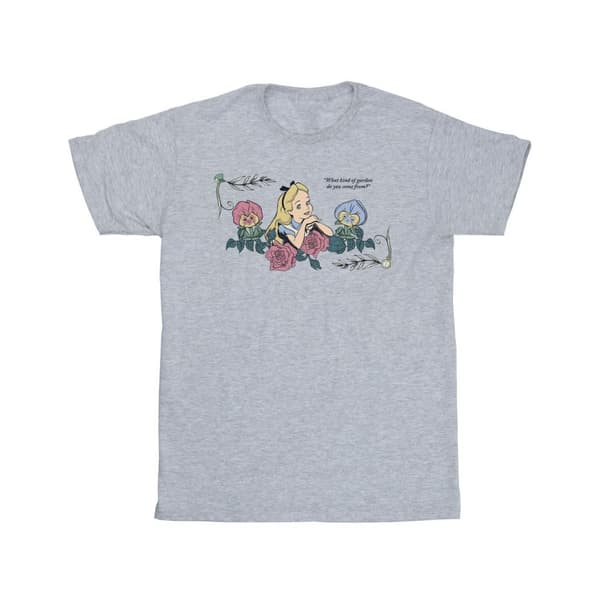 Disney Pojkar - Alice i underlandet - vilken typ av trädgård T-shirt
