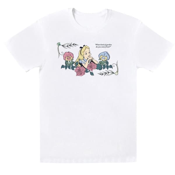 Disney Pojkar - Alice i underlandet - vilken typ av trädgård T-shirt