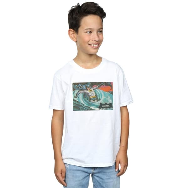 DC Comics Boys Batman TV Series Whirlpool T-Shirt