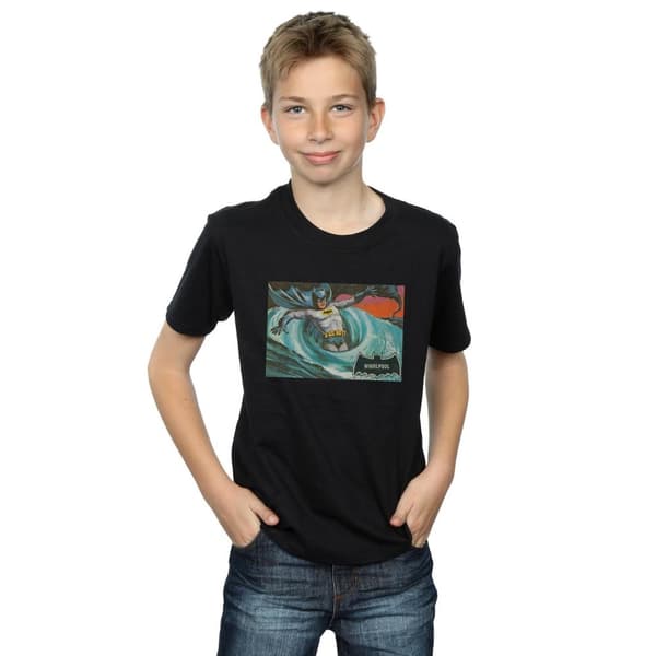 DC Comics Boys Batman TV Series Whirlpool T-Shirt