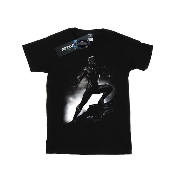 Marvel Mens Black Panther Standing Pose T-Shirt