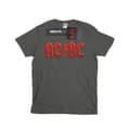 Miniatyrbillede 1 af 5: AC/DC Girls Dark Red Logo Cotton T-Shirt