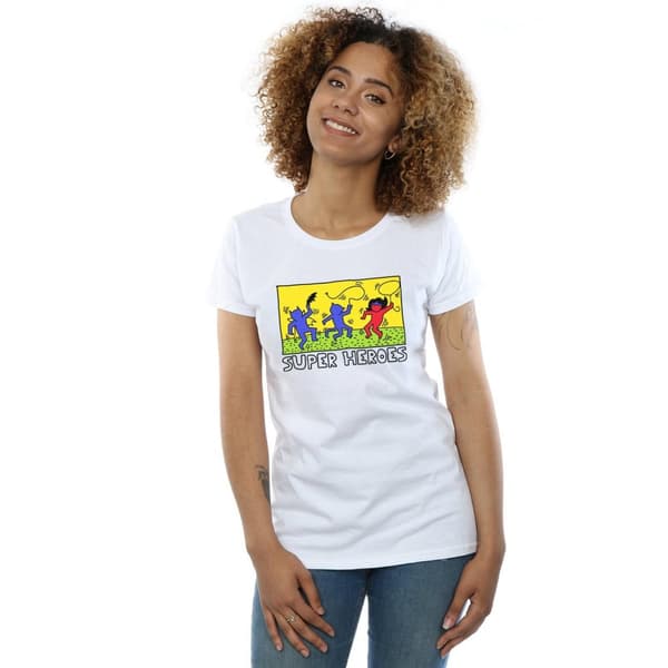 DC Comics Womens/Ladies Batman Pop Art Cotton T-Shirt