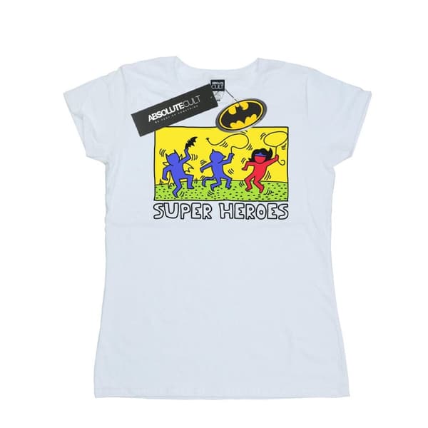 DC Comics Womens/Ladies Batman Pop Art Cotton T-Shirt