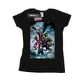 Miniatyrbillede 5 af 5: Marvel Womens/Ladies Avengers Assemble Team Montage Cotton T-Shirt
