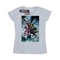 Miniatyrbillede 1 af 5: Marvel Womens/Ladies Avengers Assemble Team Montage Cotton T-Shirt