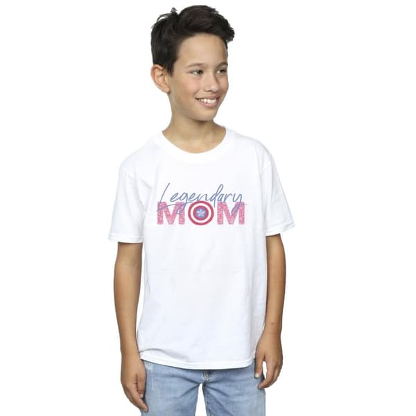 Marvel Boys Avengers Captain America Mum T-Shirt