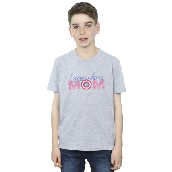 Marvel Boys Avengers Captain America Mum T-Shirt
