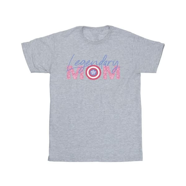 Marvel Boys Avengers Captain America Mum T-Shirt
