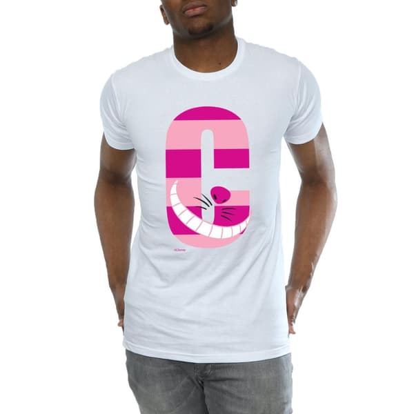 Disney Mens Alphabet A Is For Alice T-Shirt