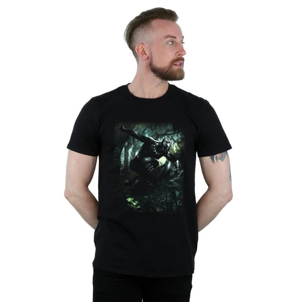 Marvel Mens Black Panther Jungle Run T-Shirt