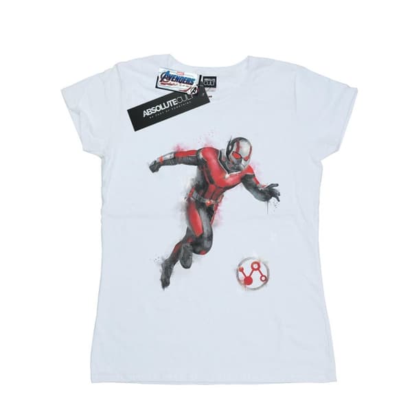 Marvel Womens/Ladies Avengers Endgame Painted Ant-Man Cotton T-Shirt