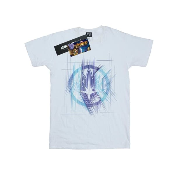 Marvel Dam/kvinnor Avengers Infinity War Guardian Lines Boyfriend T-shirt i bomull