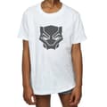 Miniatyrbild 3 av 5: Marvel Black Panther - T-shirt i bomull, svart på svart, för flickor
