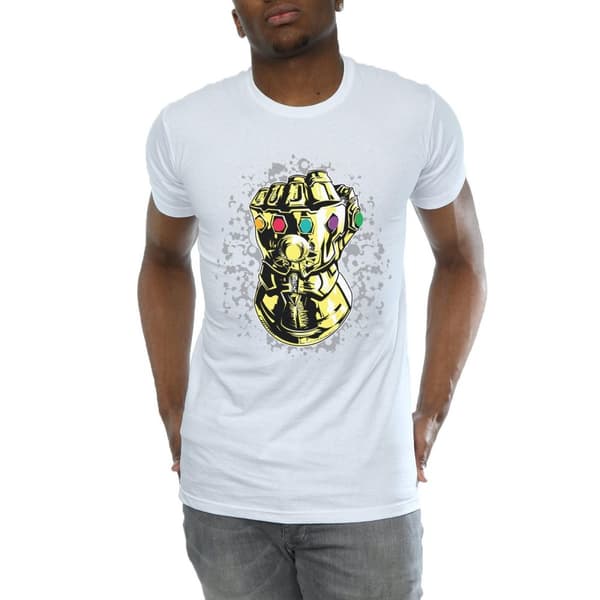 Marvel Mens Avengers Infinity War Thanos Fist T-Shirt