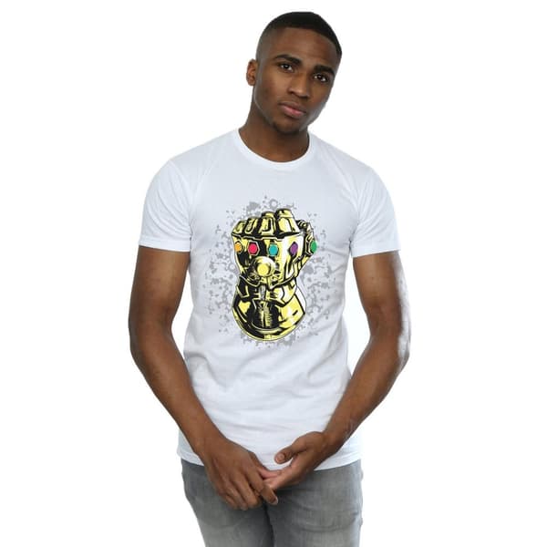 Marvel Mens Avengers Infinity War Thanos Fist T-Shirt