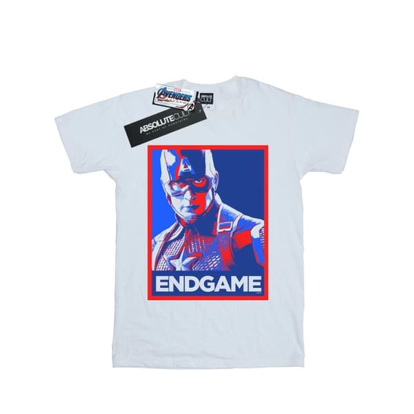 Marvel Pojkar Avengers Endgame Captain America Poster T-shirt